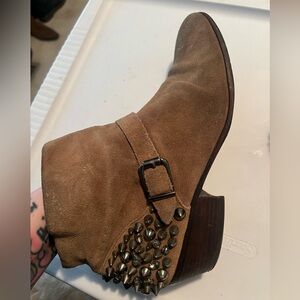 Sam Edelman free people emebellished boots. Suede size 10